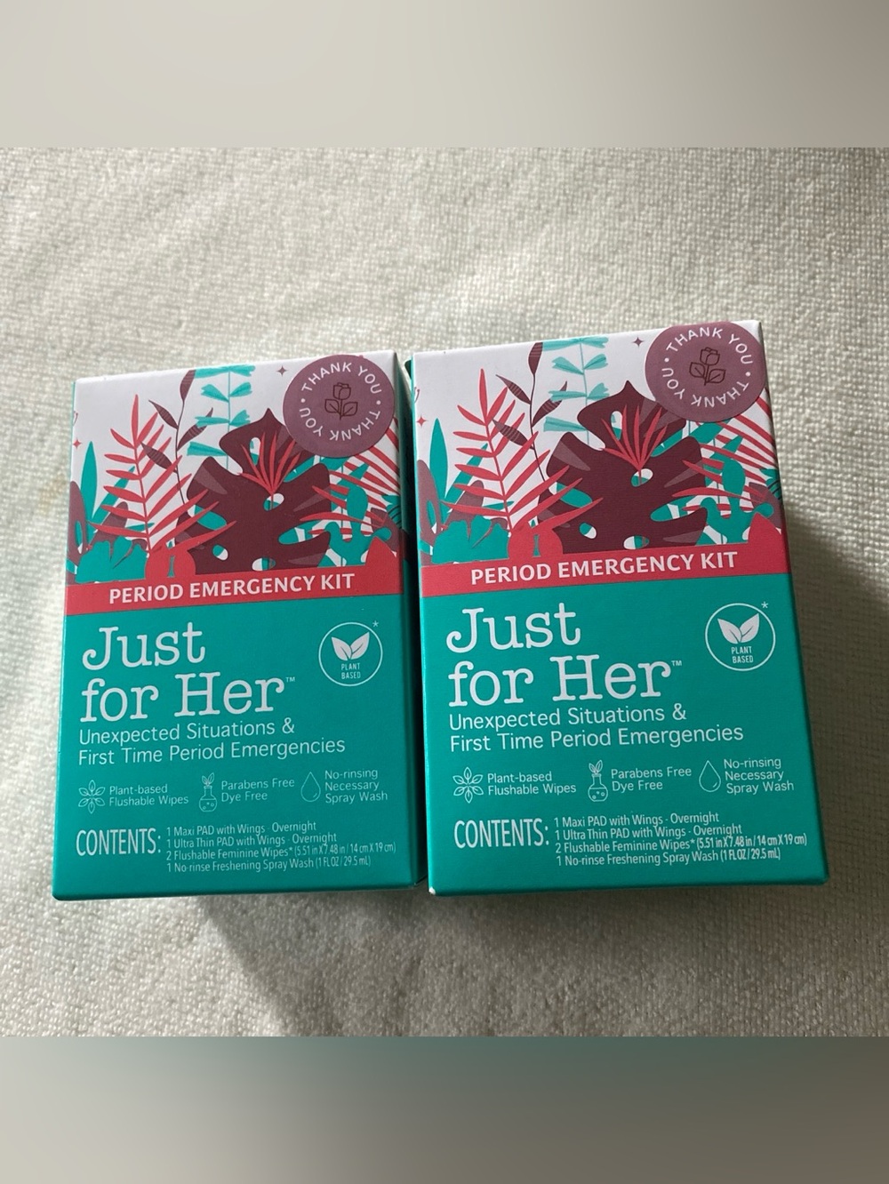 Period Emergency Kit — Teal